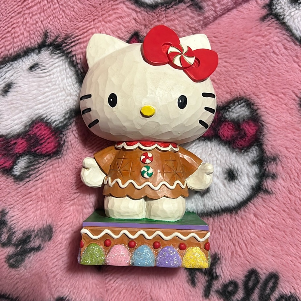 Hello kitty jimshore christmas figure